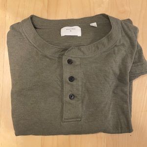 Billy Reid Cullman Henley XL - Olive